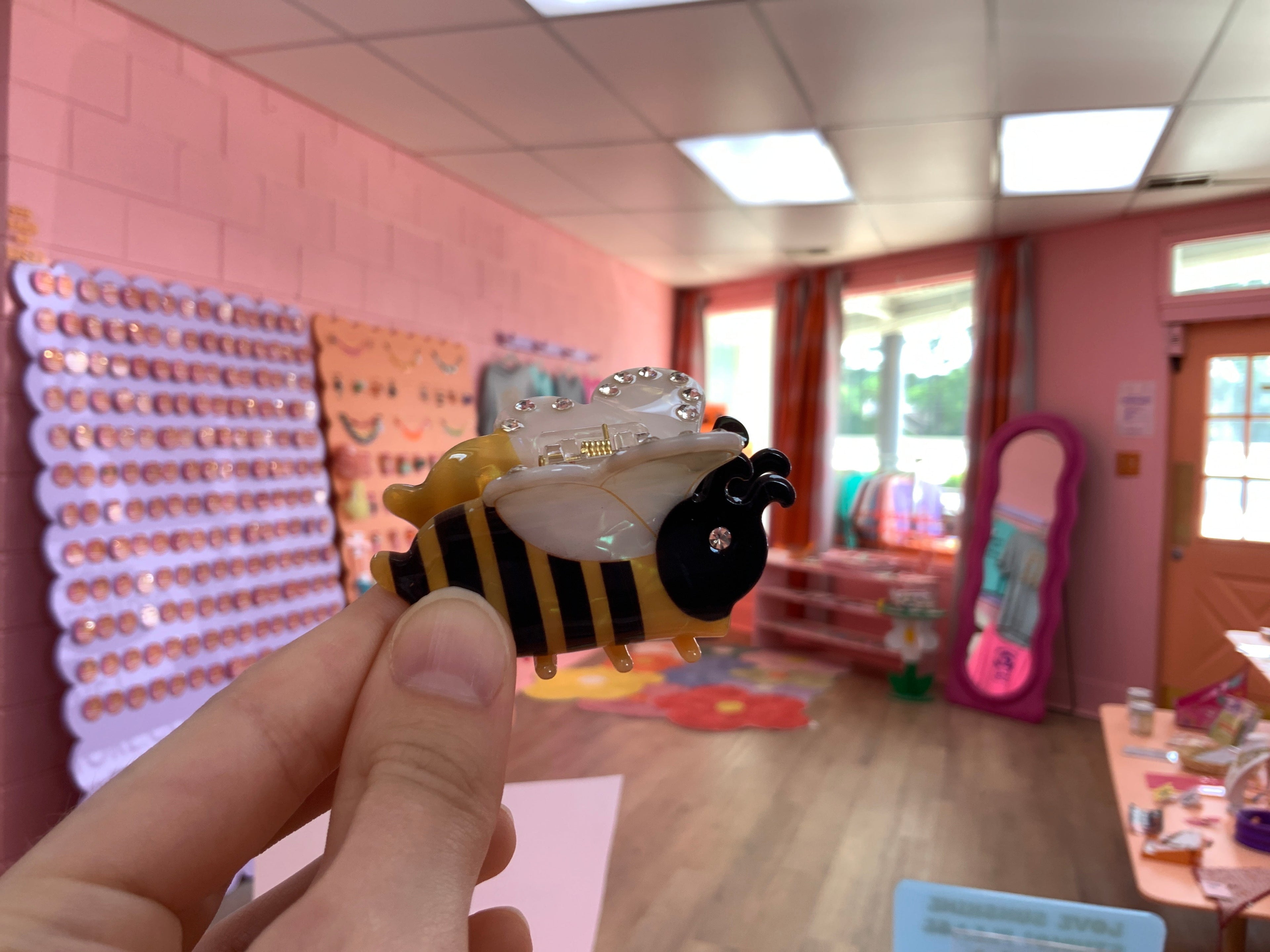 Sparkle Bee Hair Claw
