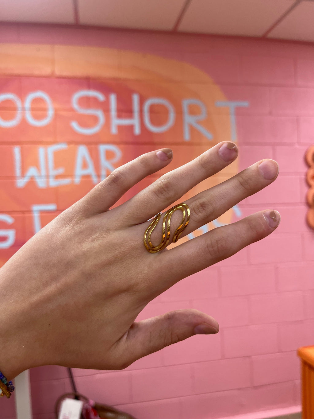 Cleopatra Titanium Ring
