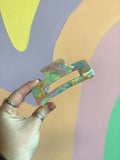Glowy Rainbow Hair Claws