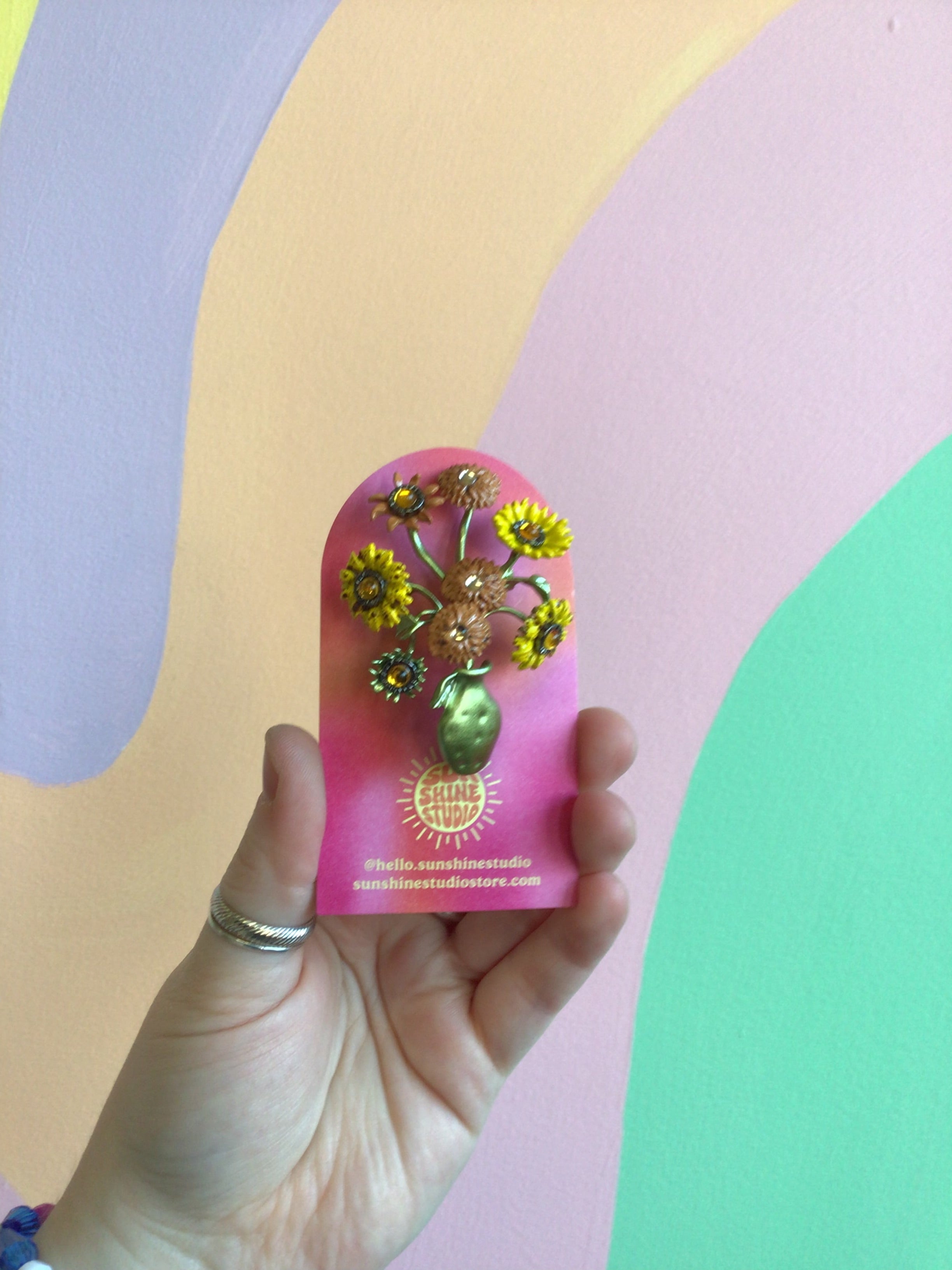 Bejeweled Brooches