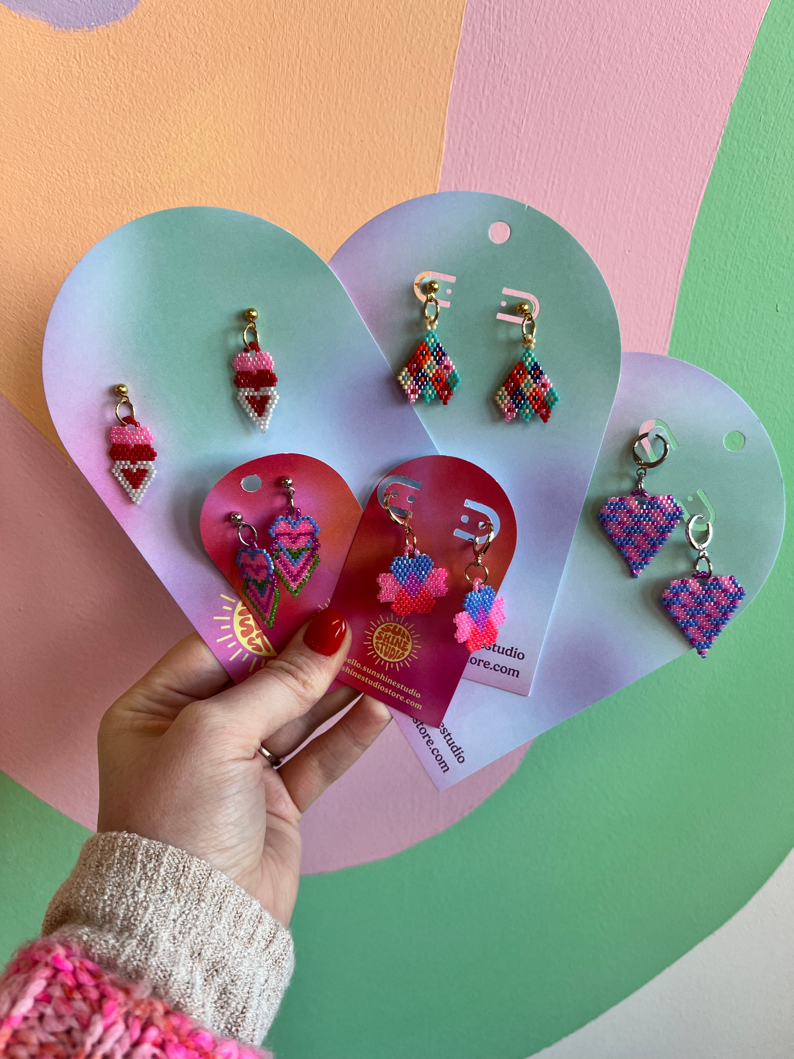 Lovey Beaded Earrings