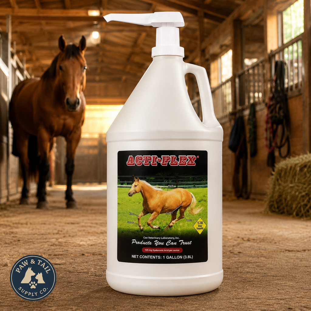 Cox Vet Lab Acti-Flex Equine Joint Supplement Piña Colada Flavor 1 Gallon