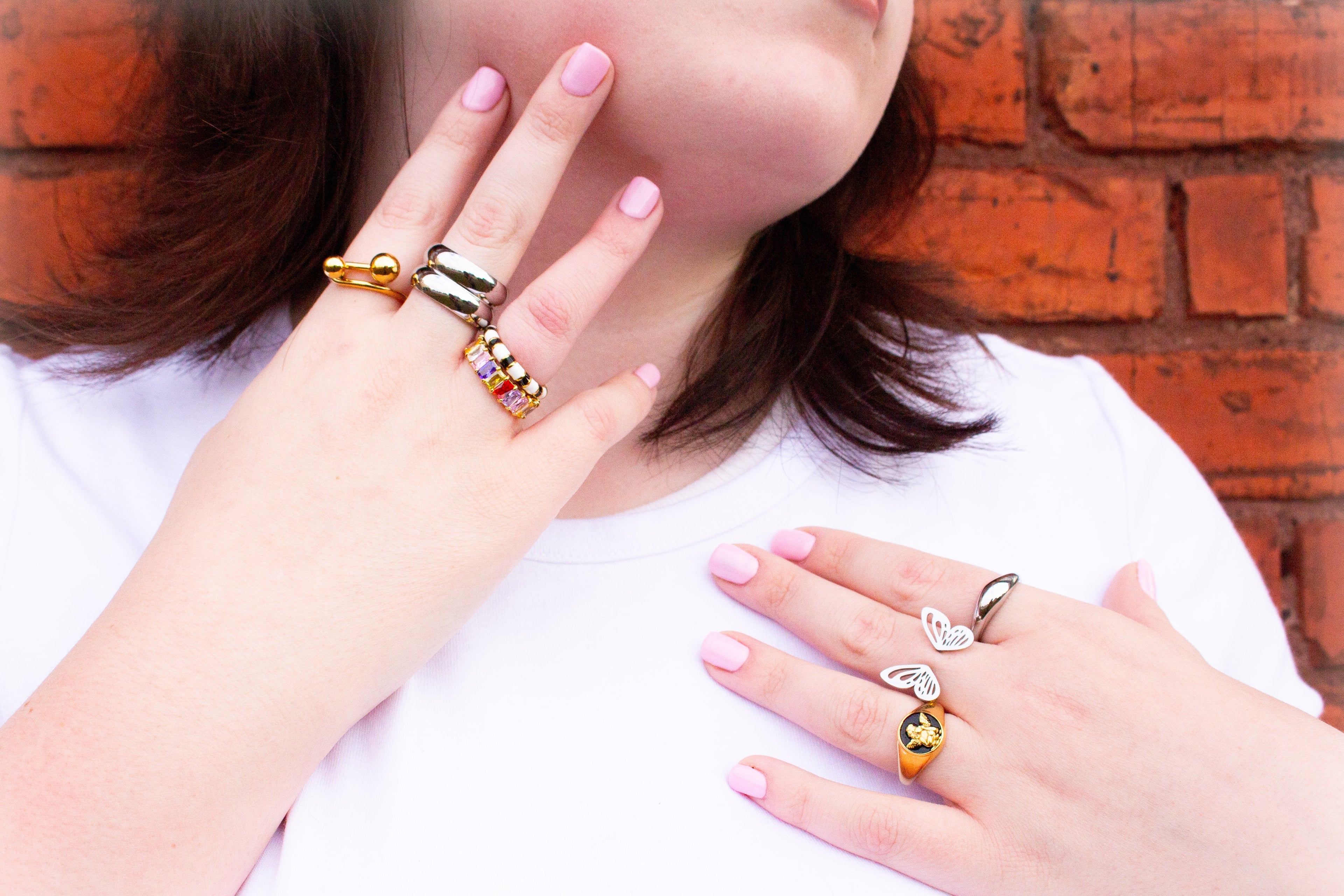 Simple Statement Titanium Ring