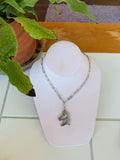 Horse Cutout Charm Necklace