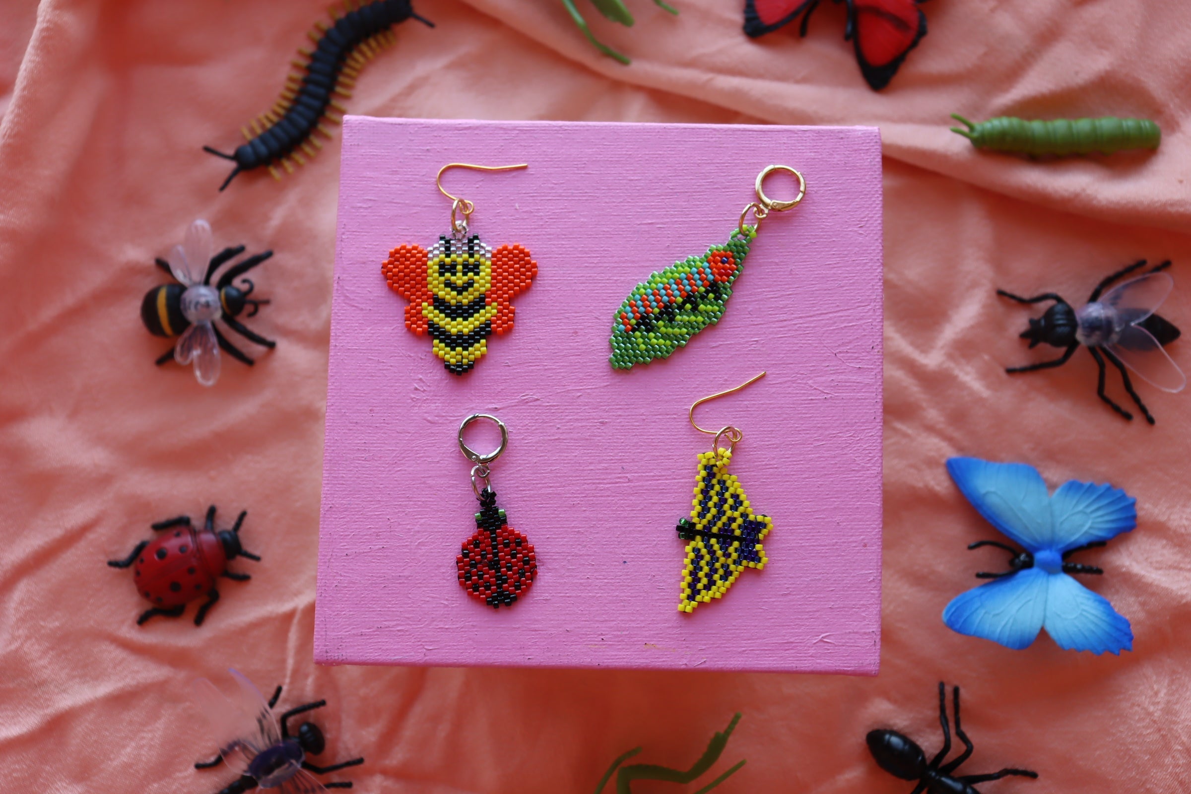 Beaded Lady Bug