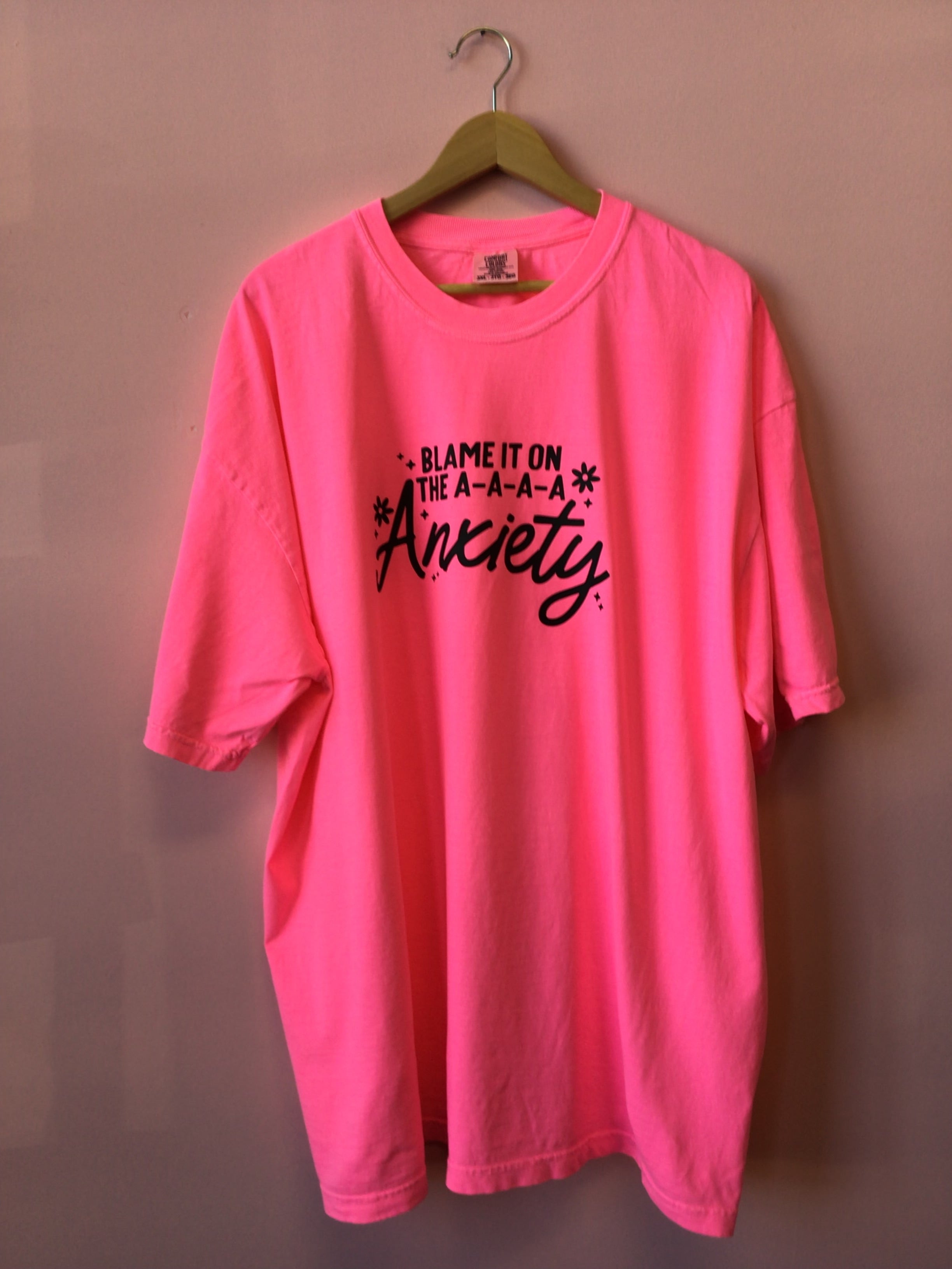 “Blame It On The A-A-A-Anxiety” Shirt and Crewneck