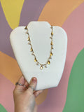 Dripping With Pearls Titanium Necklace