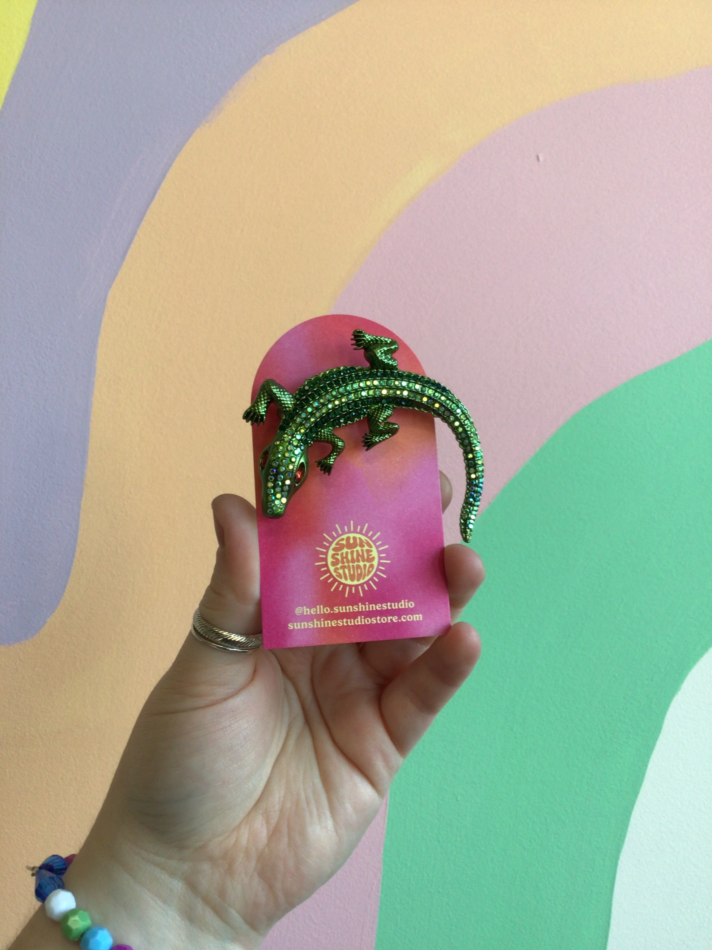 Bejeweled Brooches
