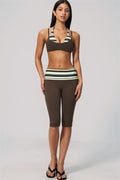The Enliven Sports Bra Capri Leggings 2-Piece Set