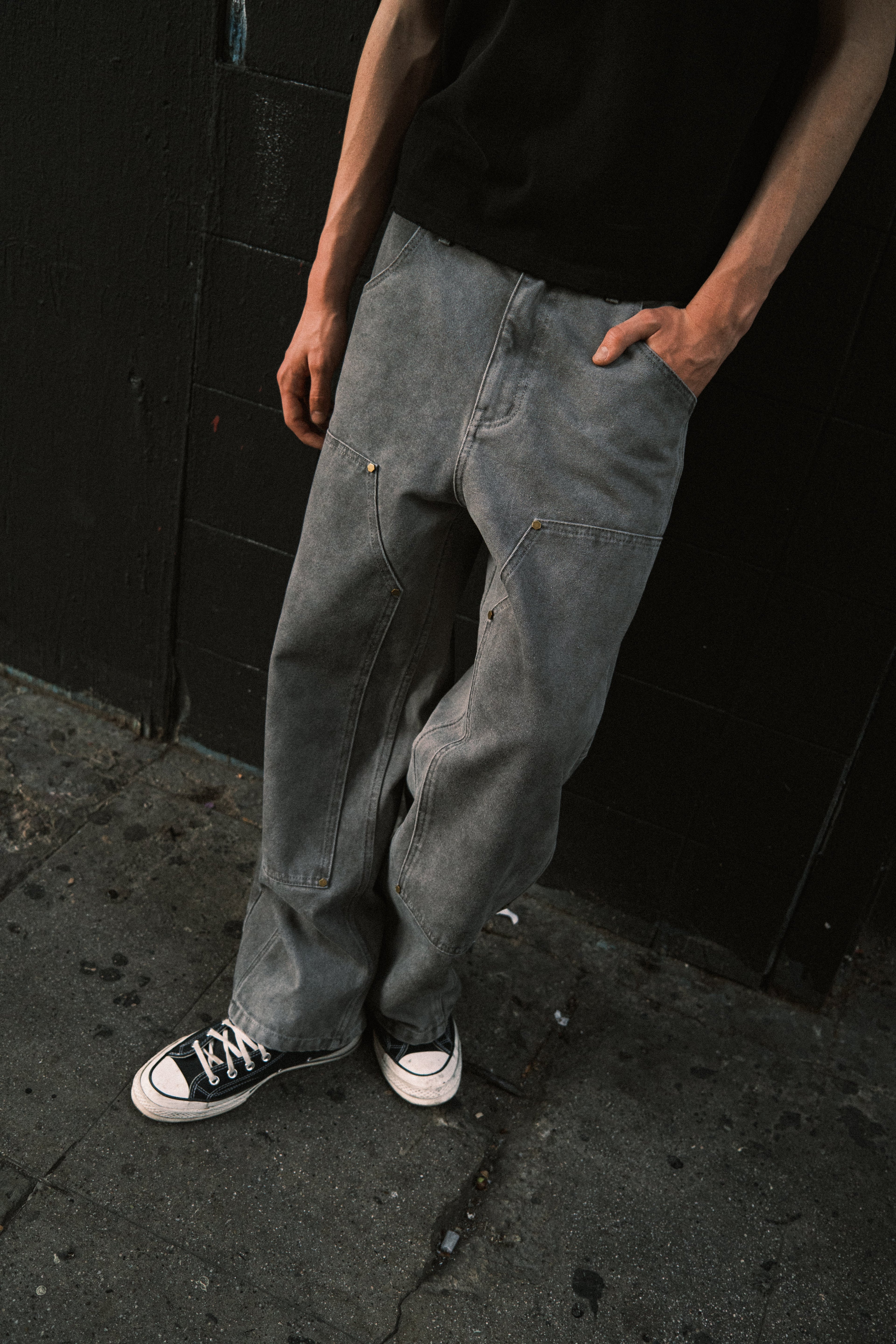 CANVAS DOUBLE KNEE CEMENT