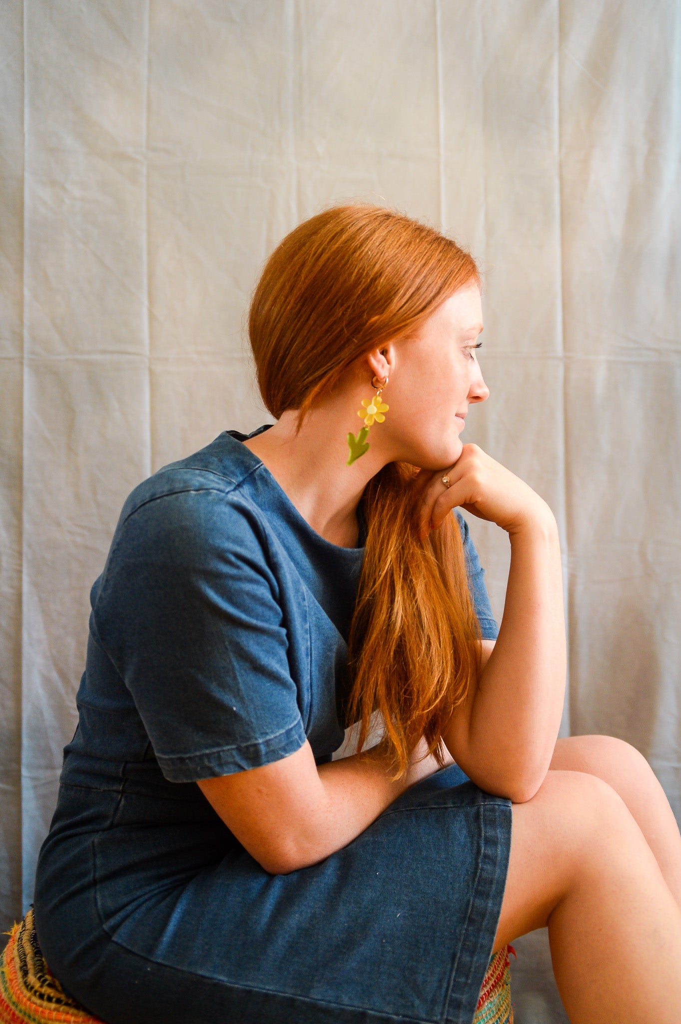 Wild Flower Dangle Earrings
