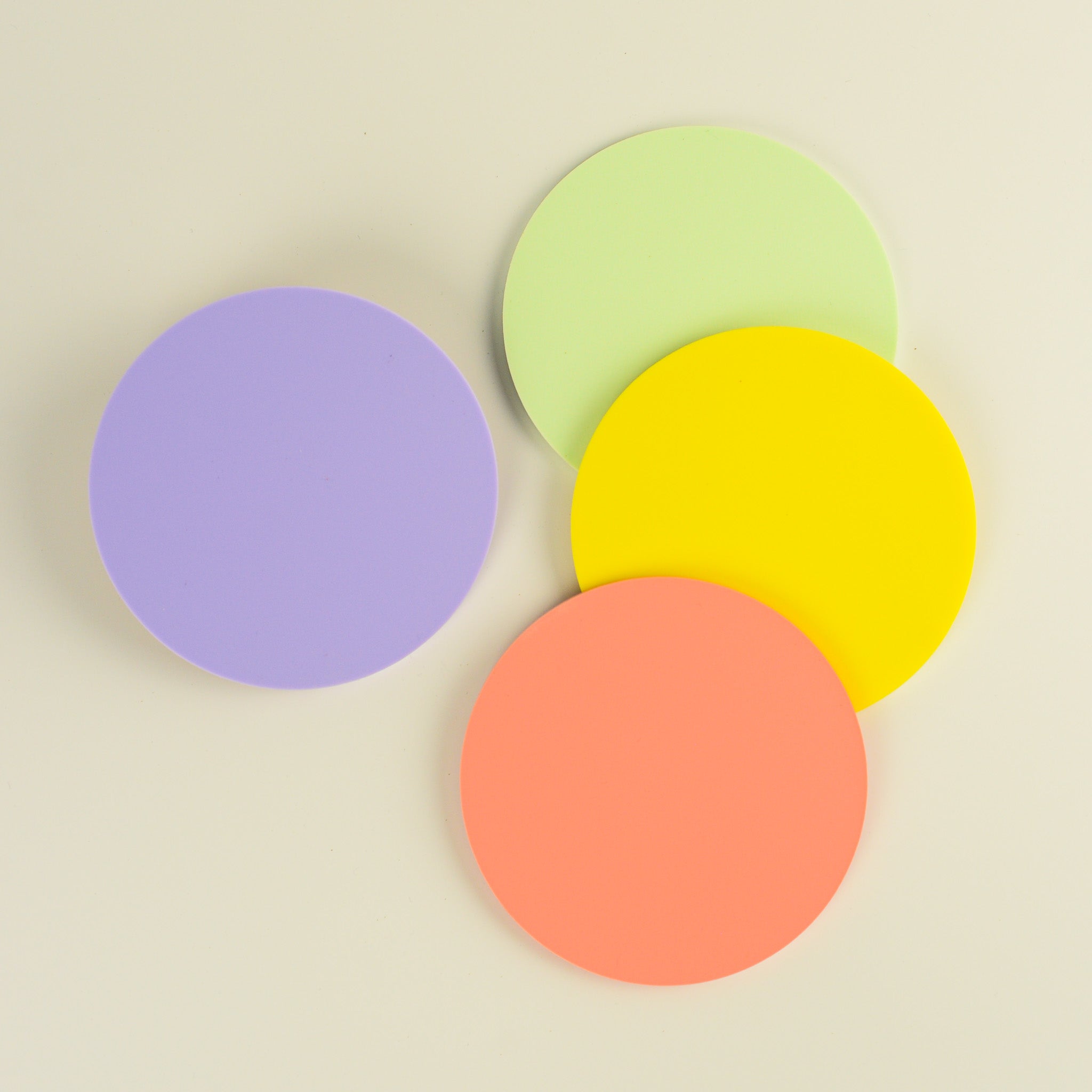 Colorful Spring Pastel Coasters