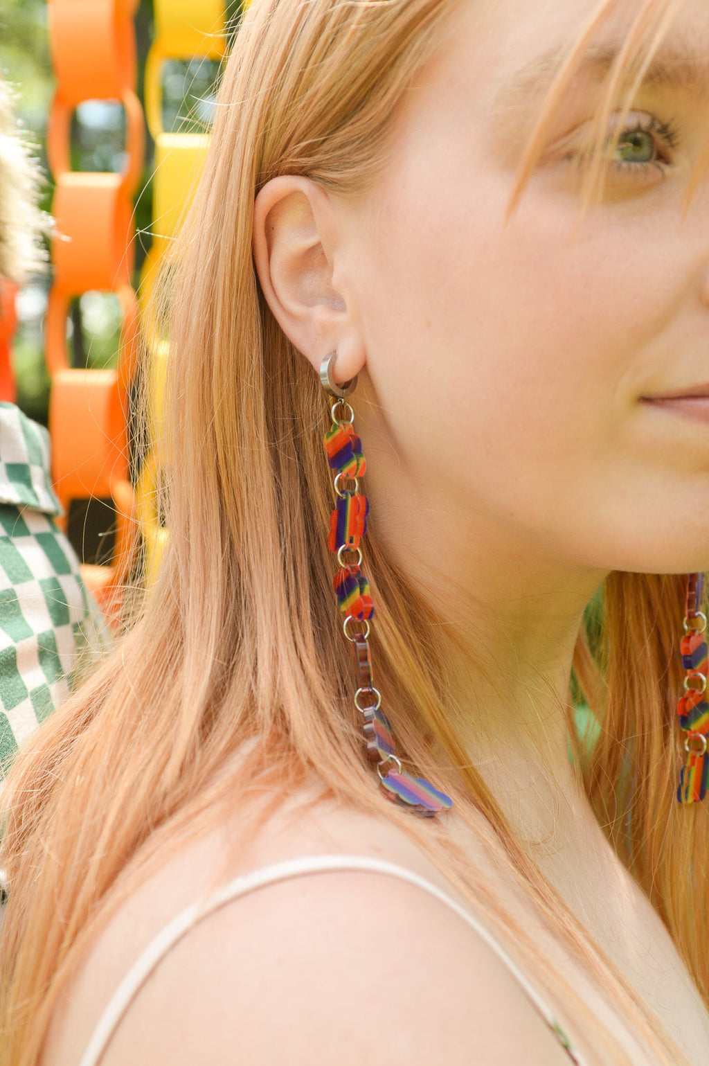 Rainbow Cloud Earrings