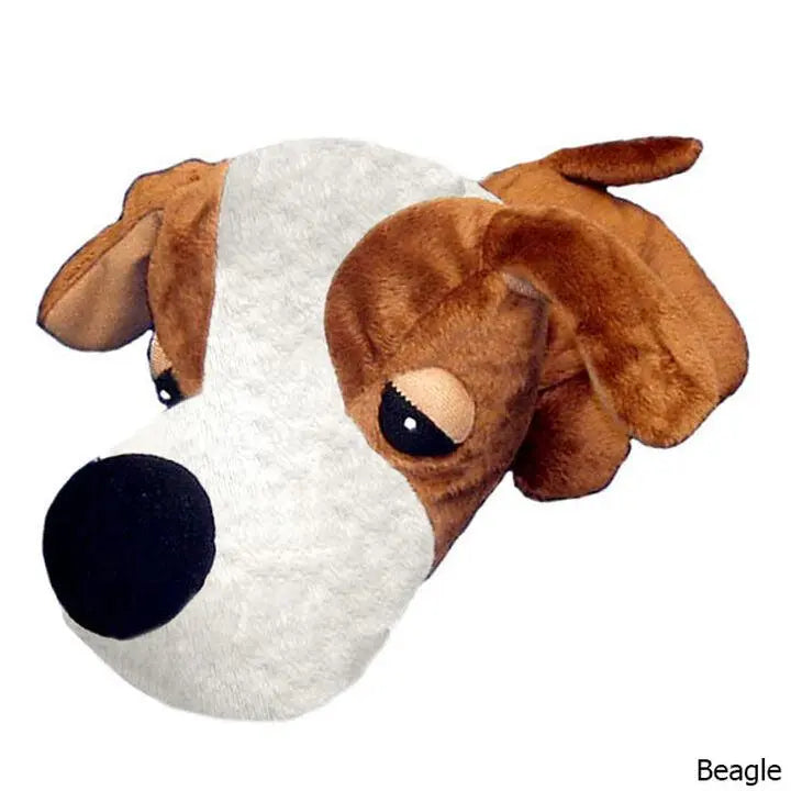Digger's Pet FatHedz Plush Mini Beagle Dog Toy Interactive Fun Playtime 7-Inch