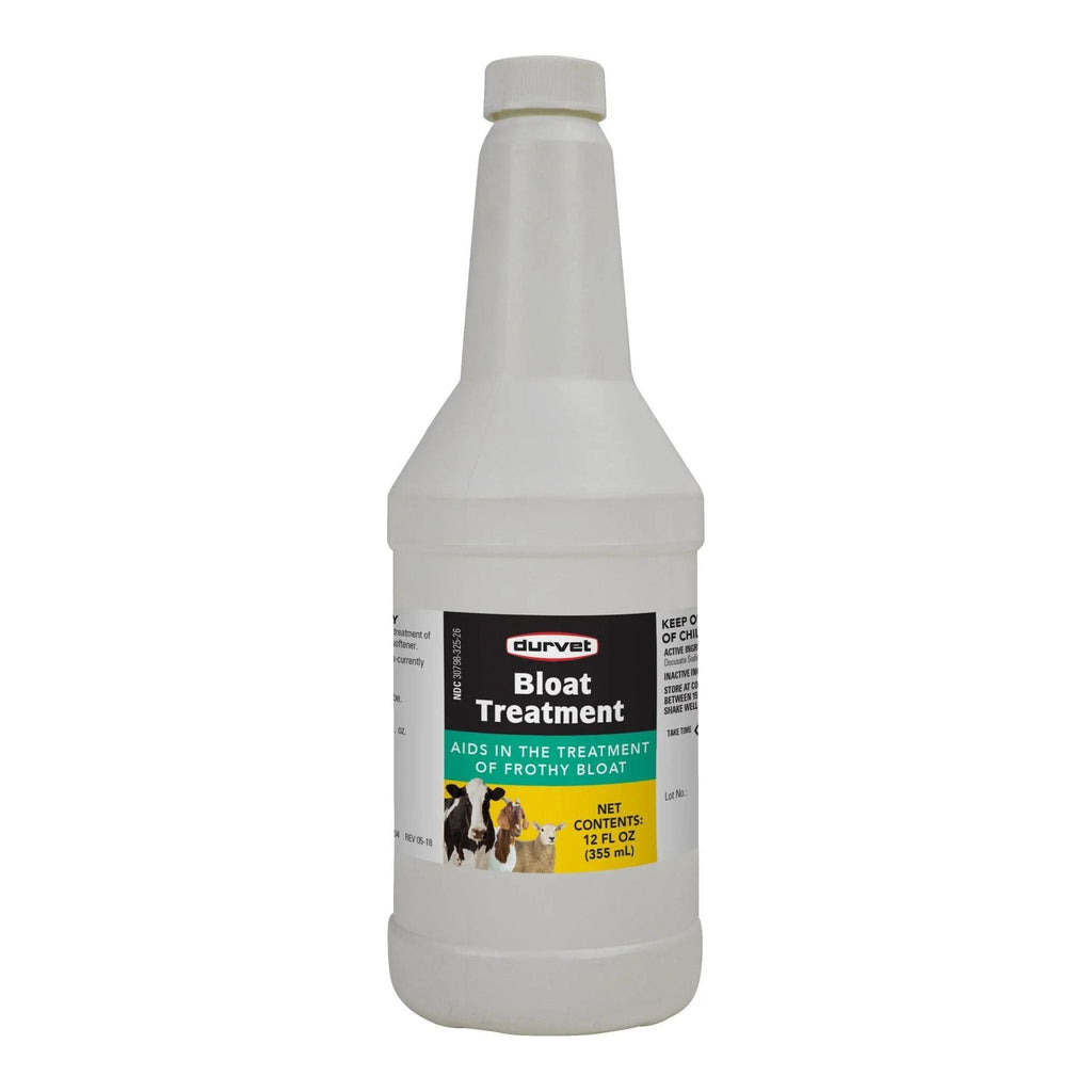 Durvet Bloat Treatment for Cattle Sheep and Goats 12 oz. Bottle