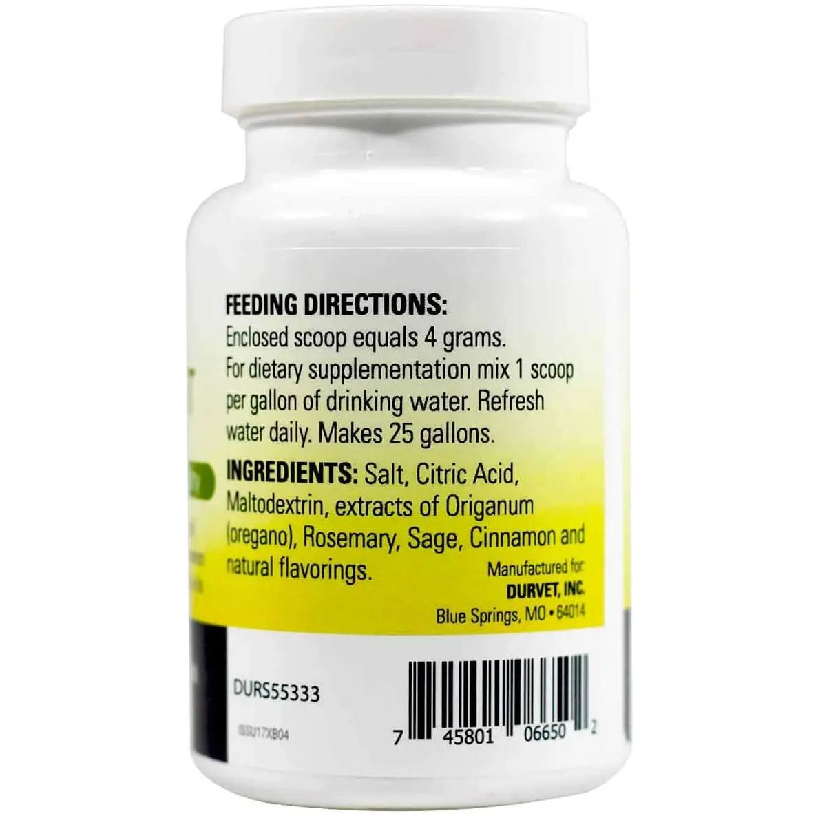 Durvet Durastat With Oregano For Poultry Antibiotic Free 100GM