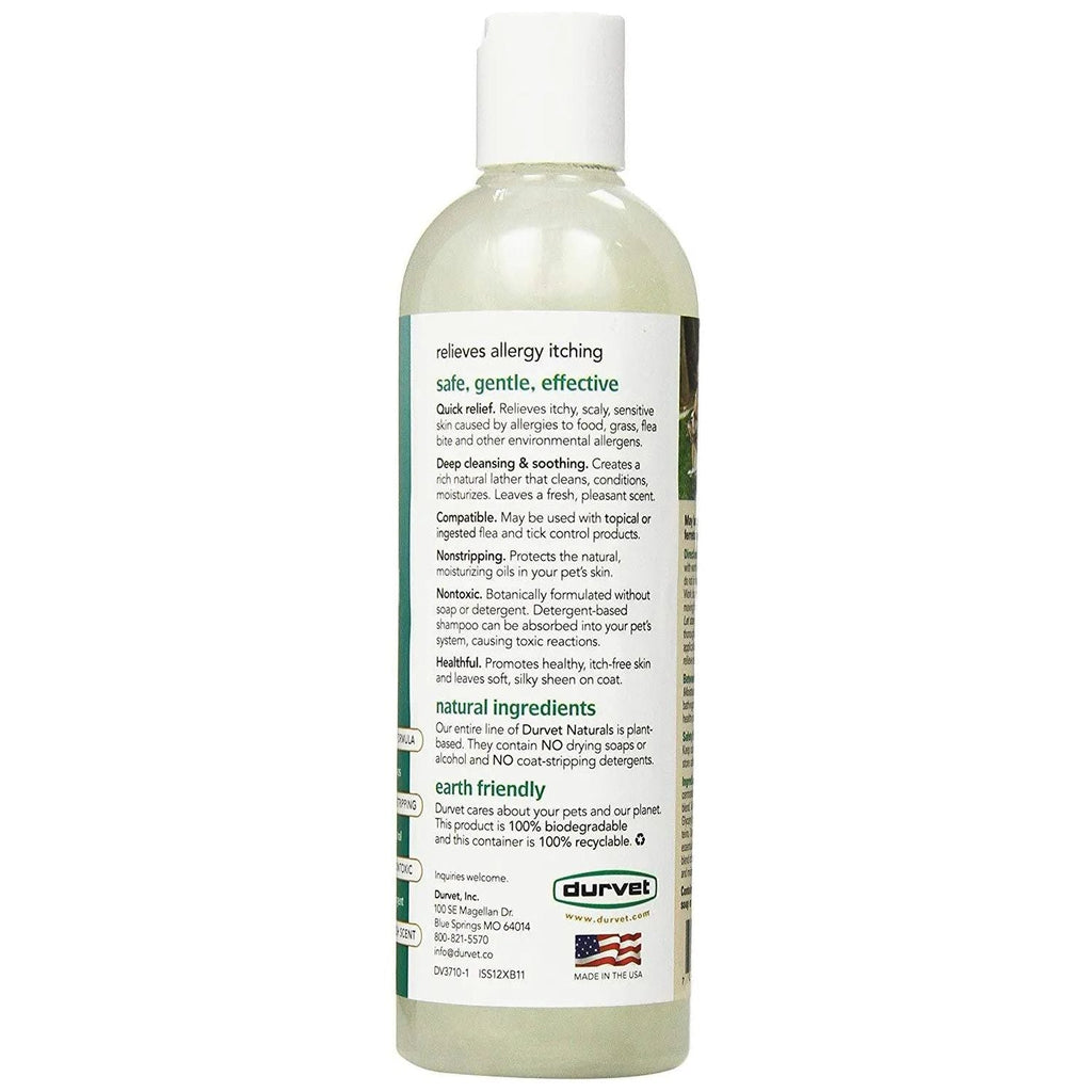 Durvet Naturals Anti-Itch Oatmeal Dog Shampoo 17 oz.