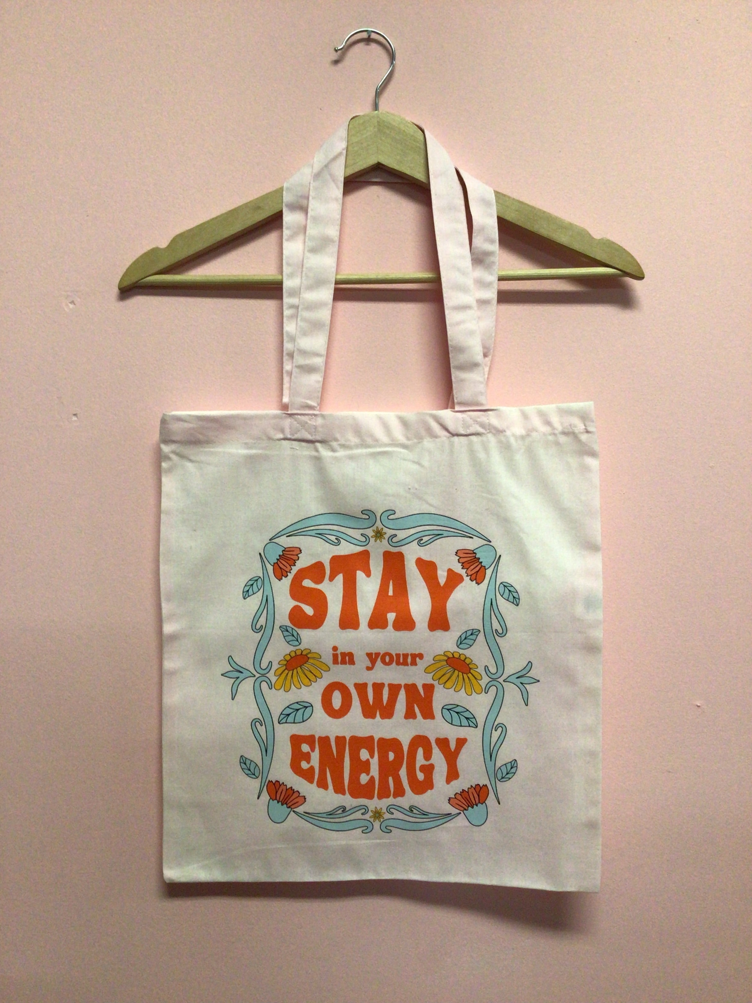 Colorful Graphic Print Tote bags