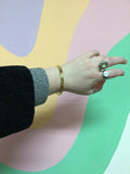 All Seeing Titanium Bangle