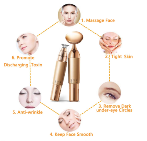 3D Vibrating Makeup Sponge - Electric Foundation Blender Waterproof - For Flawless Liquid & Powder Application