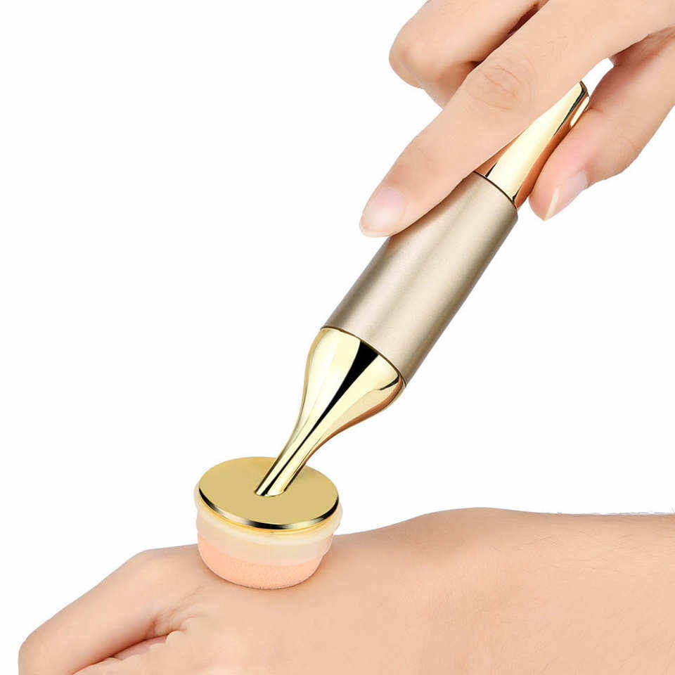 3D Vibrating Makeup Sponge - Electric Foundation Blender Waterproof - For Flawless Liquid & Powder Application