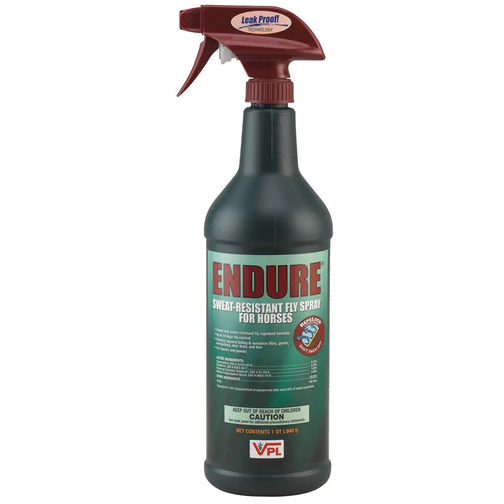 Endure Sweat Resistant Fly Spray For Horses 32 oz.