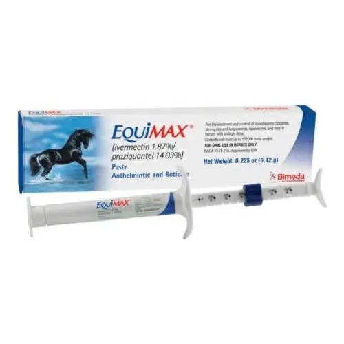 Equimax Horse Wormer Tapes and All Major Parasites 3 Tubes