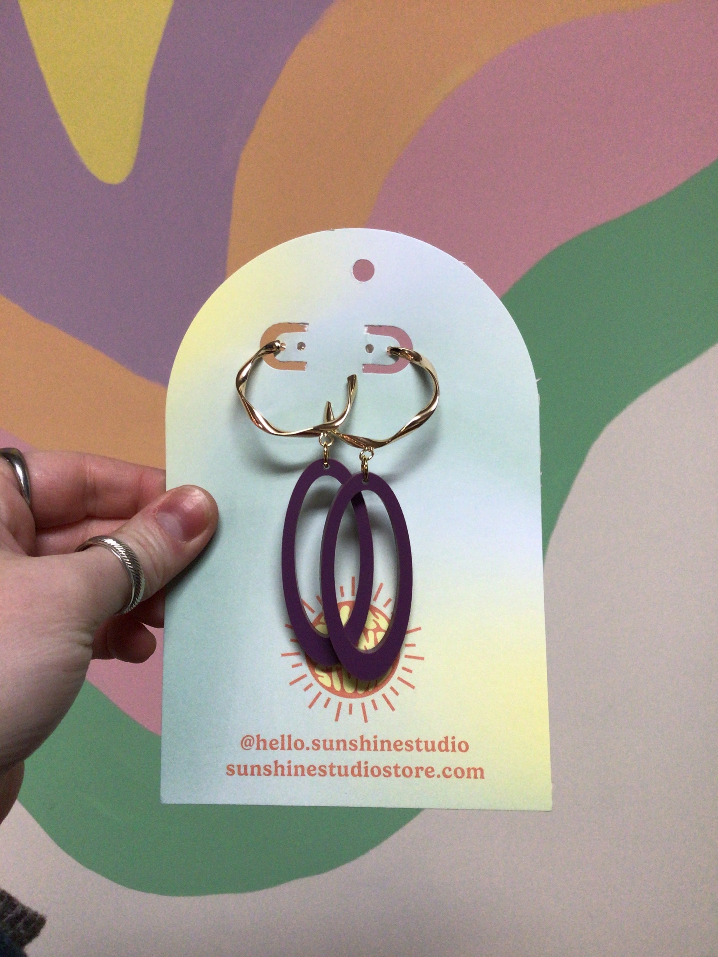Navel Gazing Earrings