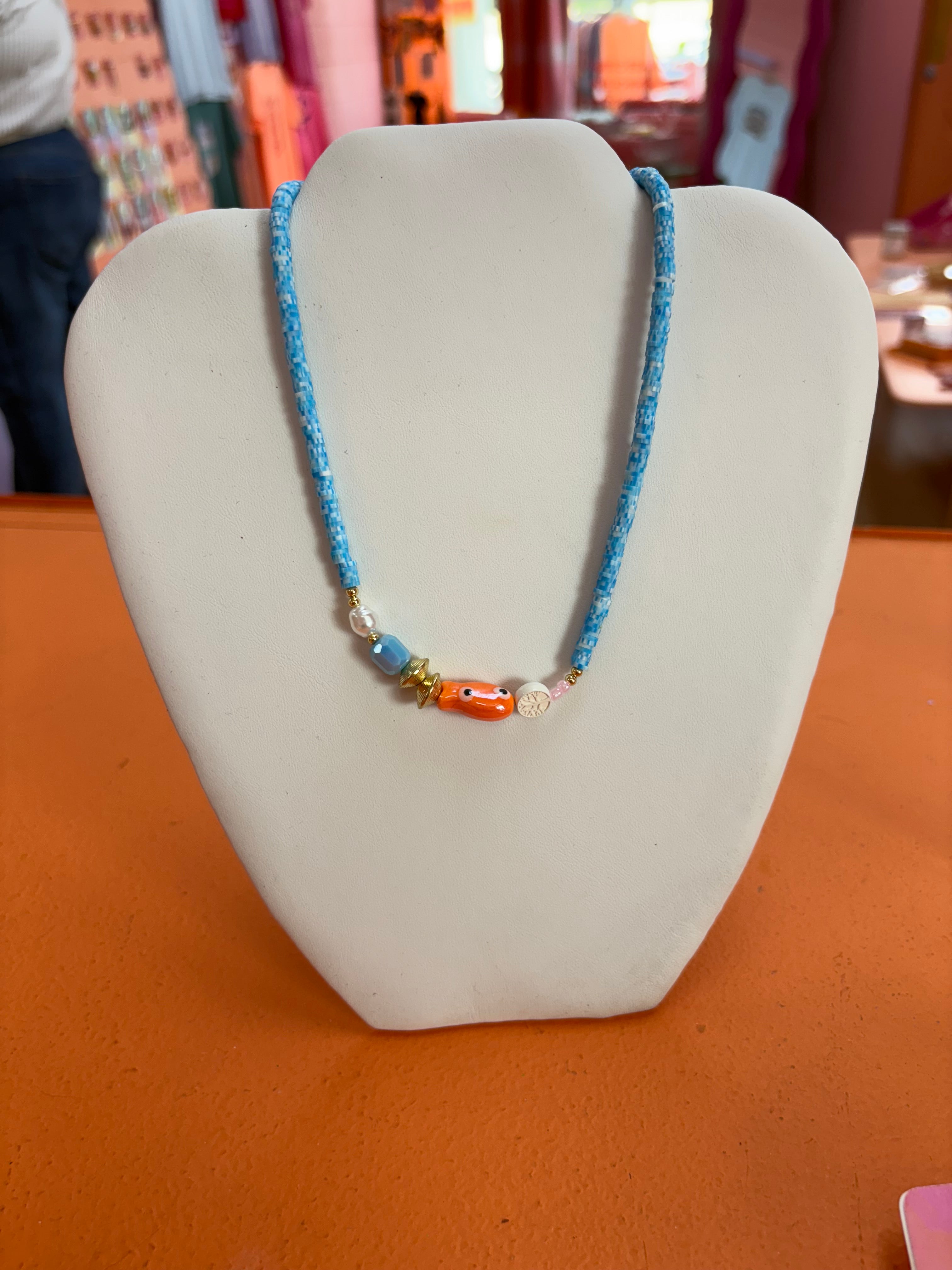 Summer Sunshine Beaded Necklace