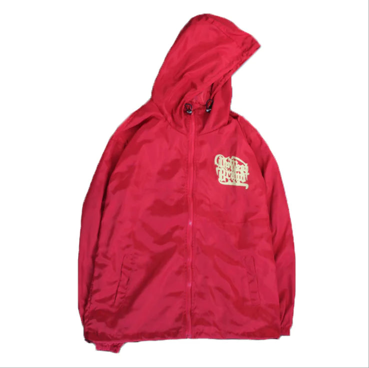 Hooded Jacket with Harajuku Leaf Print for Couples