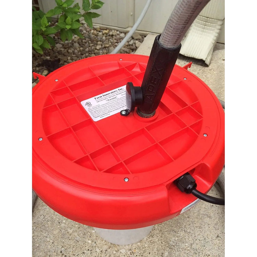Farm Innovators All-Seasons Heated Plastic Poultry Fountain 3 Gal