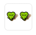 Brat Stud Earrings