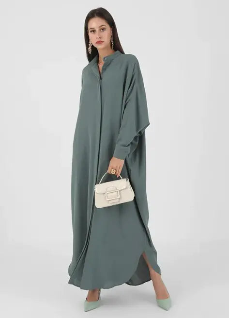 Abaya Long Sleeve Dress for Women