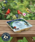 Heath Outdoor Fancy Blend Suet Cake 9.27oz High Energy All-Season Bird Food