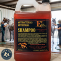 E3 Horse Shampoo 1 Gallon with Nano Vitamins A, C, E & F, Medicated Coat & Skin Care Formula for Horses