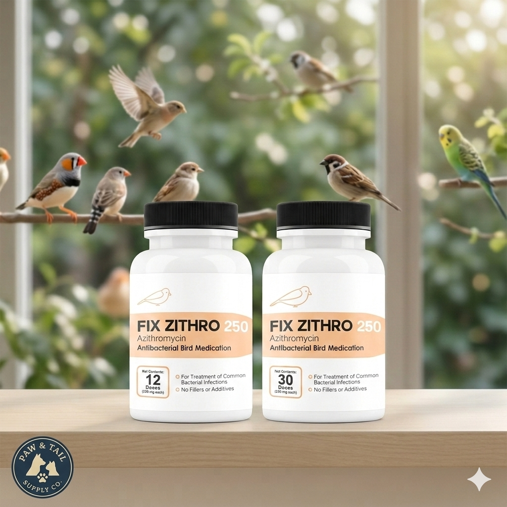 Fix Zithro Azithromycin 250 mg Tablets for Birds