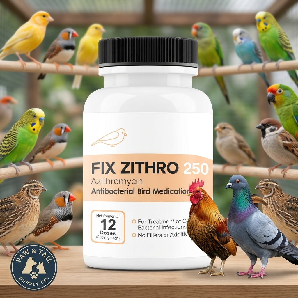 Fix Zithro Azithromycin 250 mg Tablets for Birds