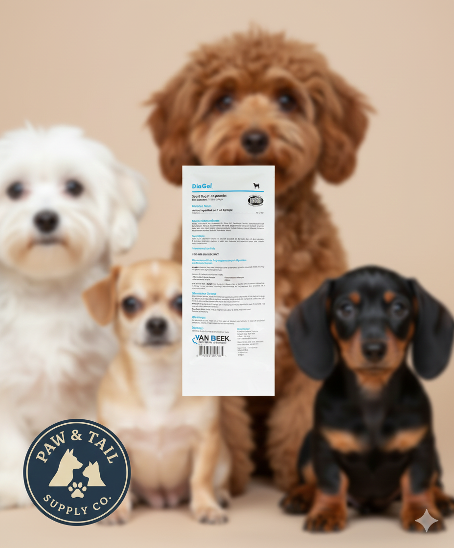 DiaGel Diarrhea Control Gel 1 ml Small Dogs Digestive Upset Loose Stool Relief