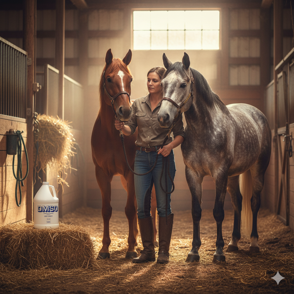 DMSO Liquid 1 Gallon 99% Pure Dimethyl Sulfoxide Horse Joint Arthritis Pain Relief