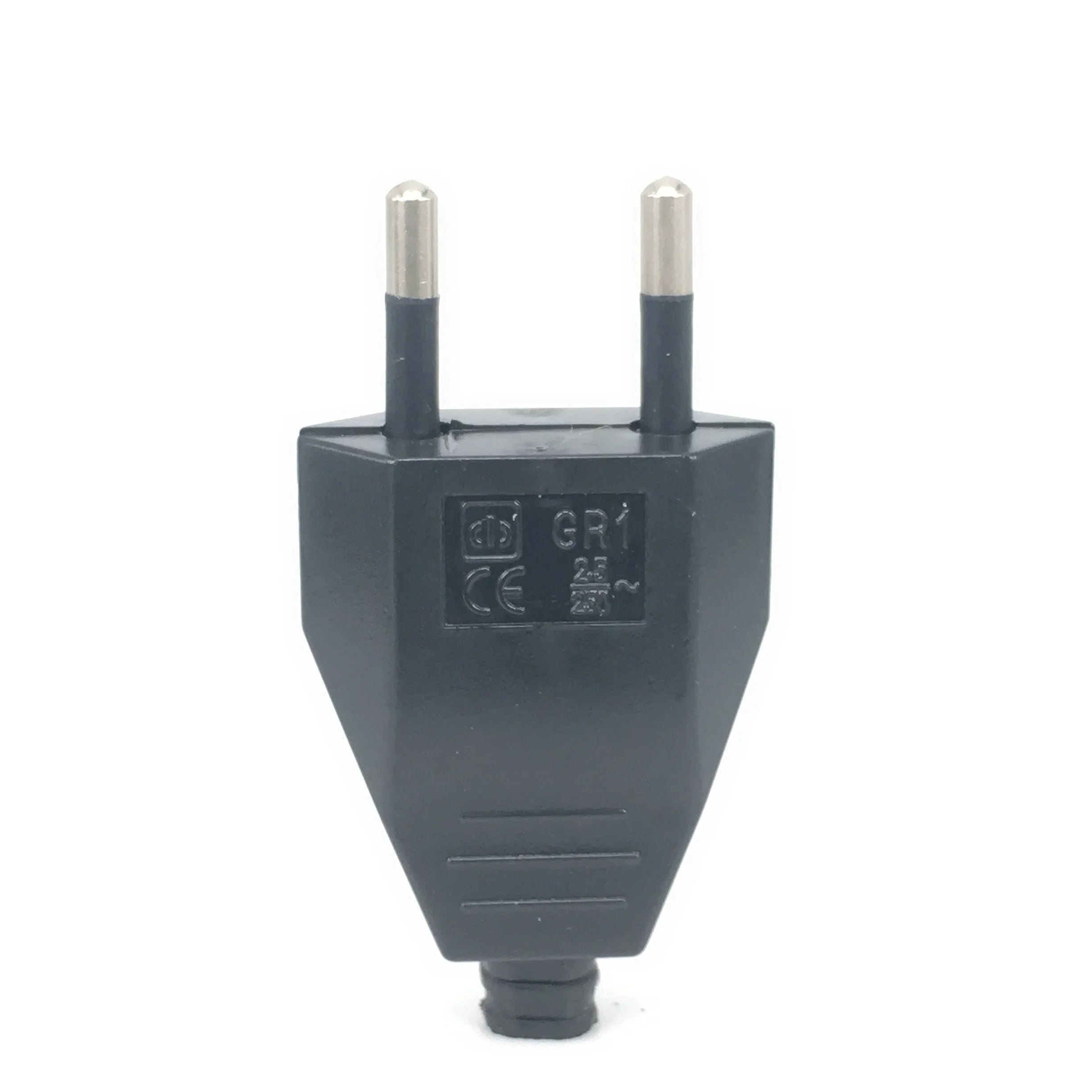 1PCS Rewirable European Power Cord CE Male Plug Female Socket Electrical Plug Industrial Vintage Style Rewire Plug 250V 16A