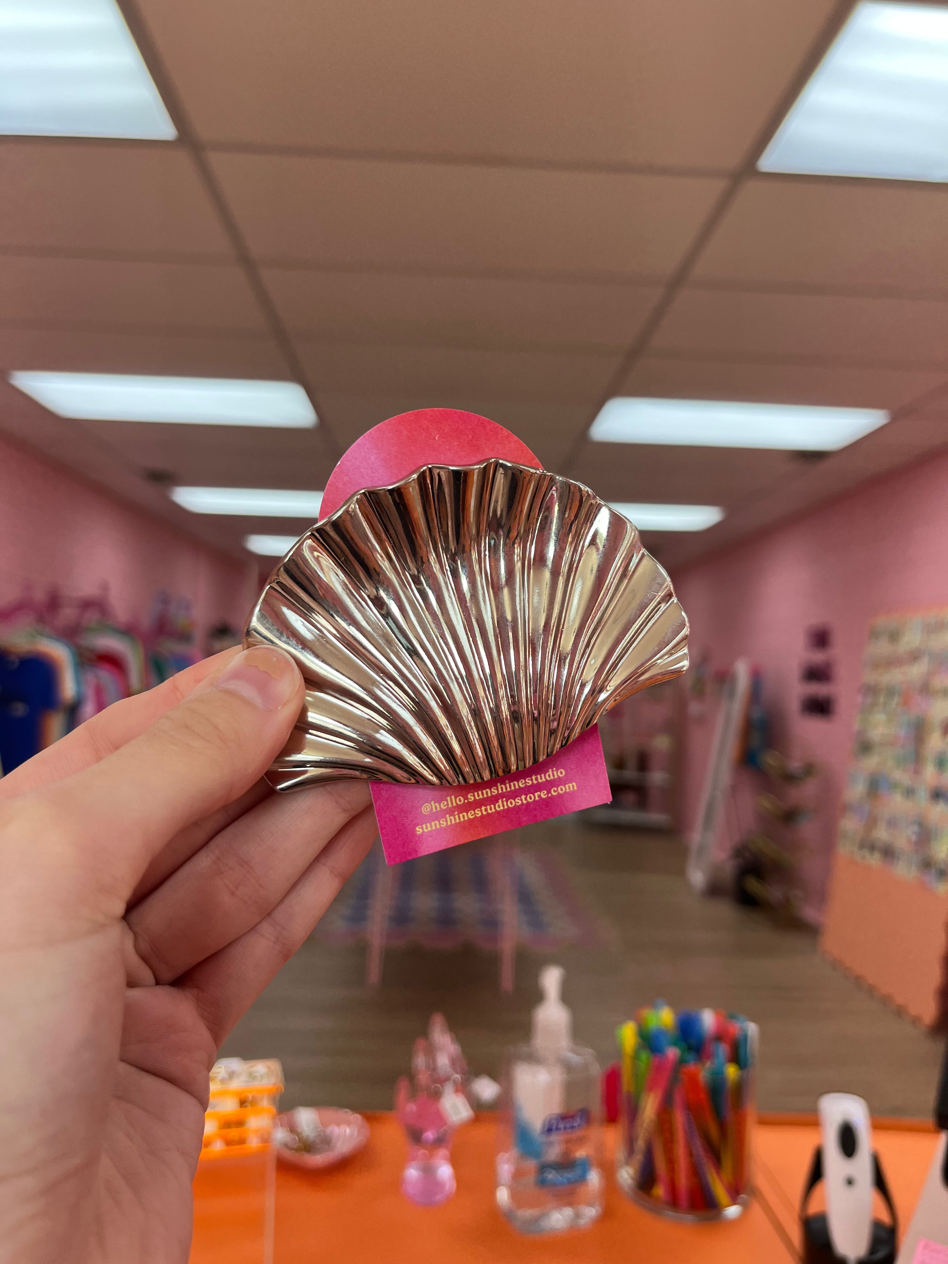 Seashell Barrette