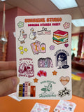 Bookish Sticker Sheet