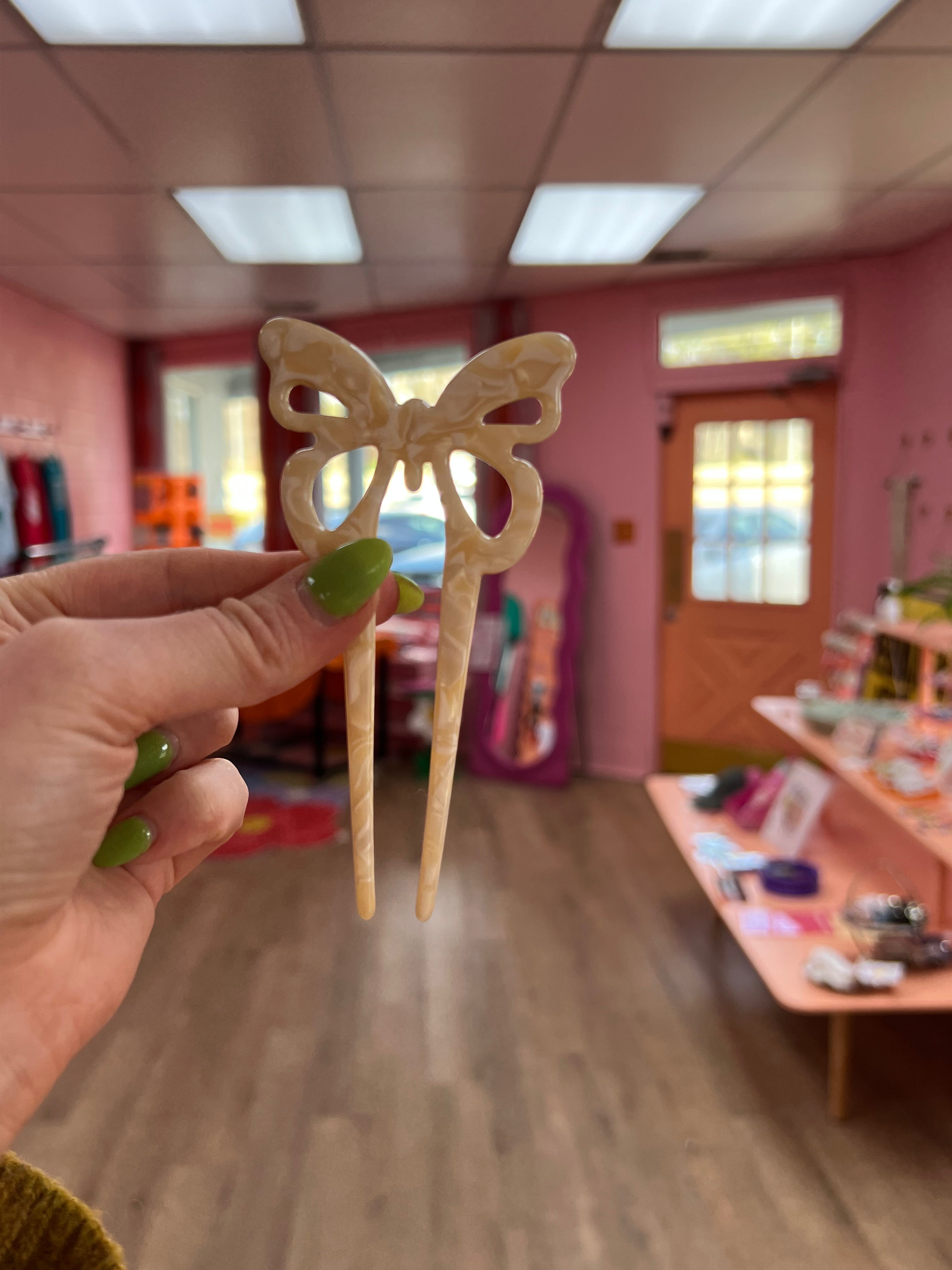 Butterfly Hair Pins