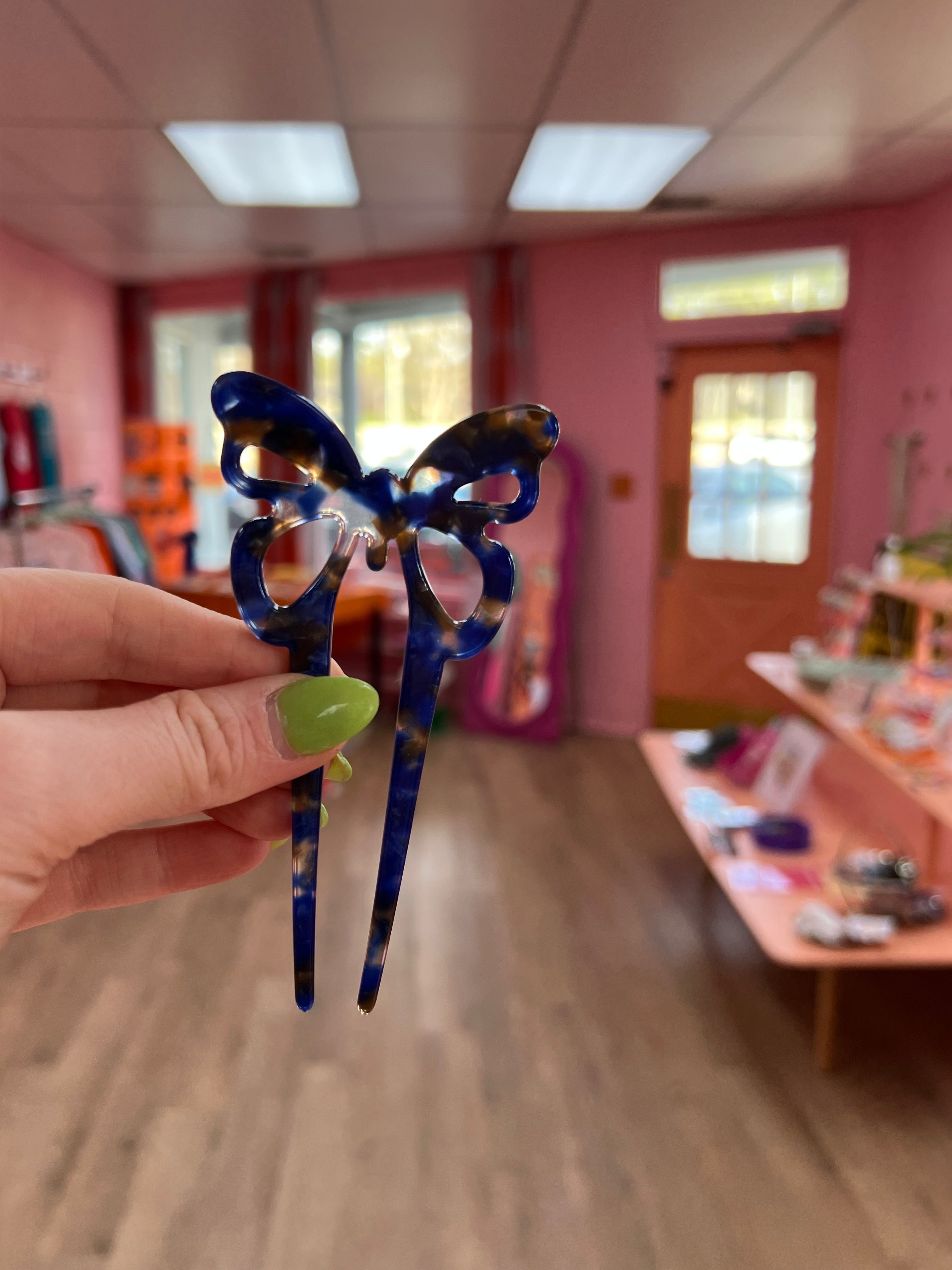 Butterfly Hair Pins