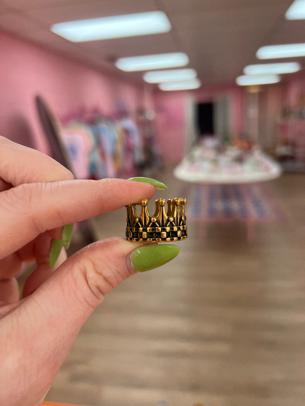 Crown Titanium Ring