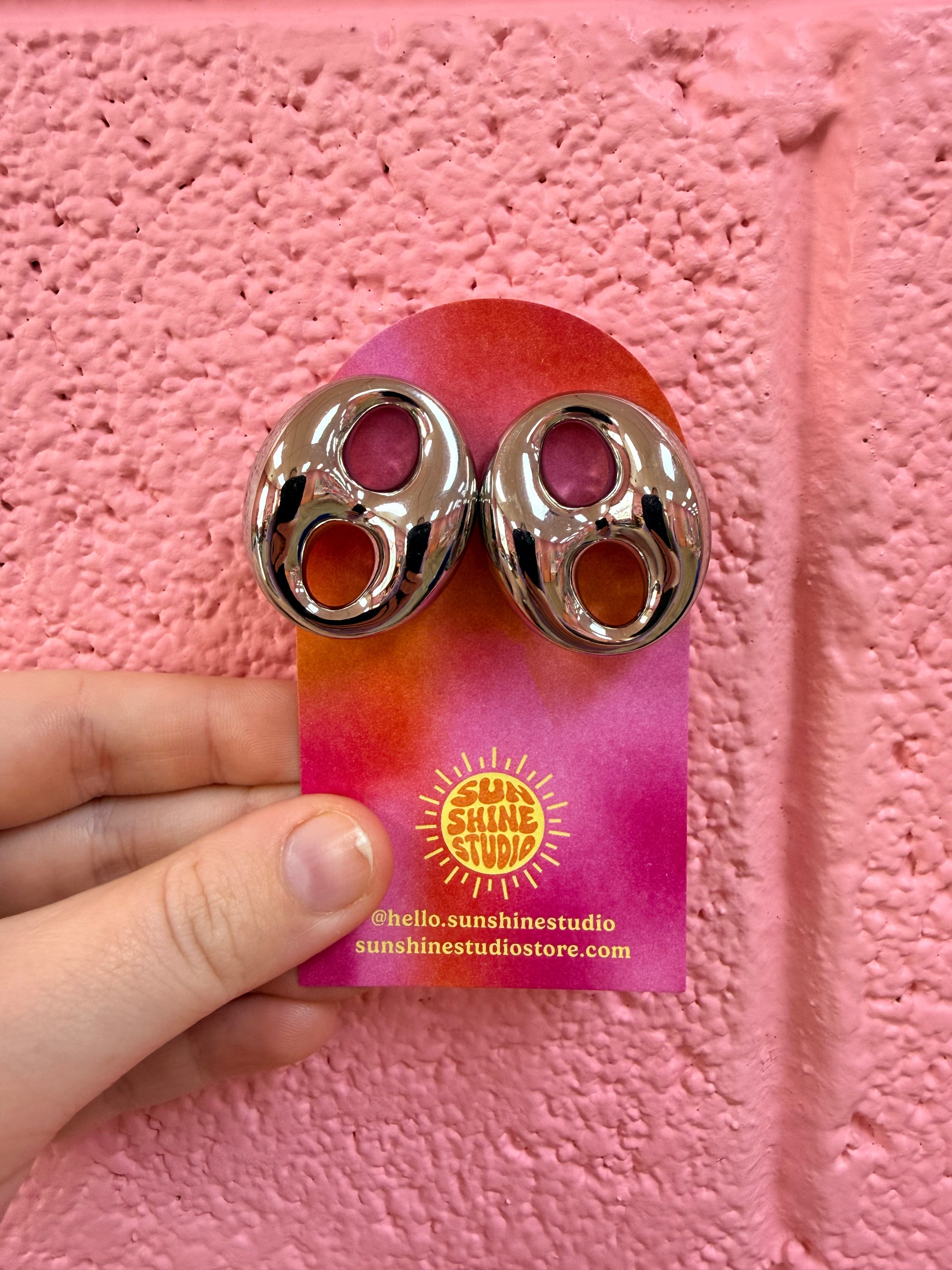 Bottle Cap Earrings