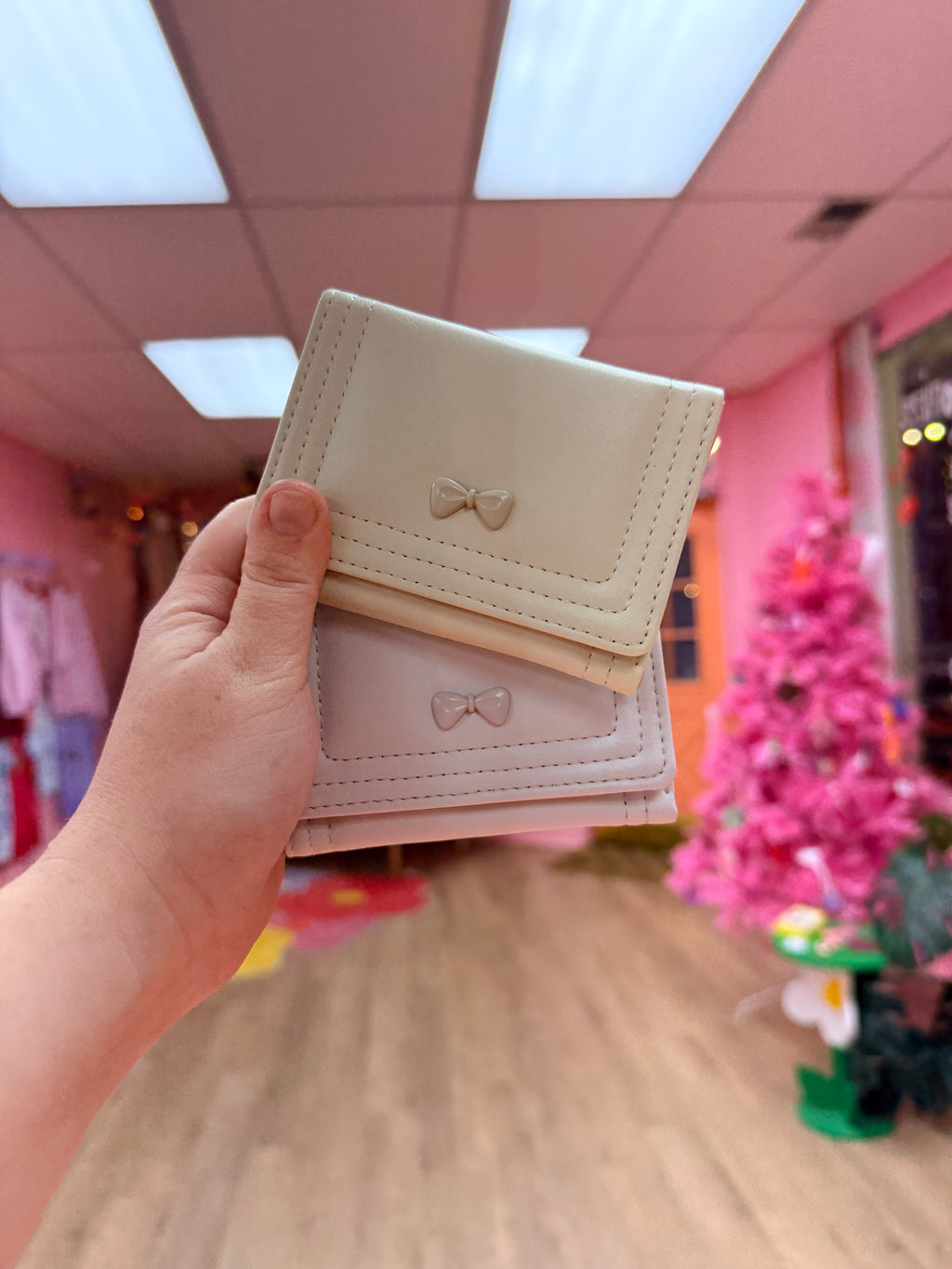 Pastel Bow Wallet