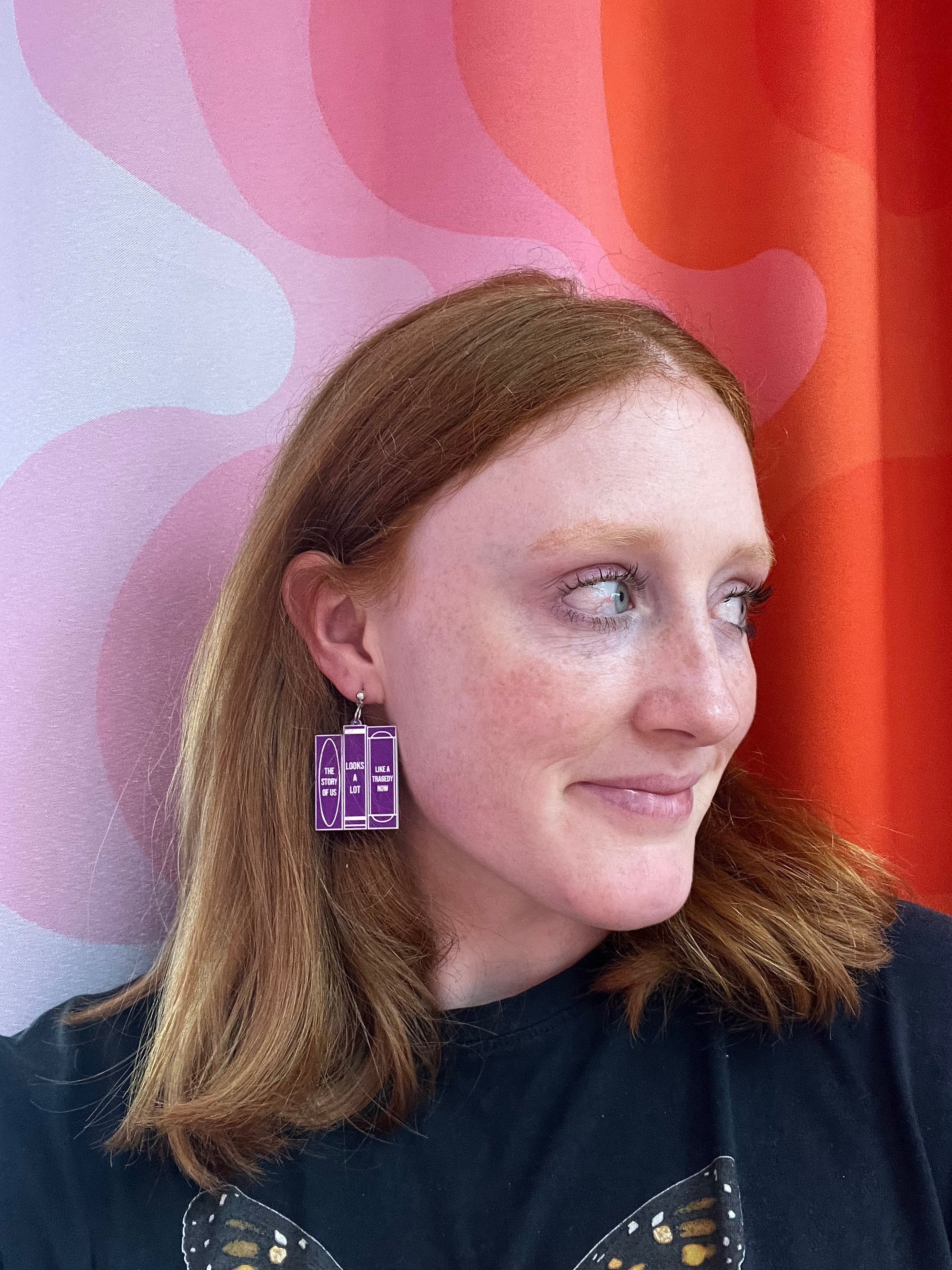 “The Story of Us Looks a Lot Like a Tragedy Now” Taylor Swift Earrings