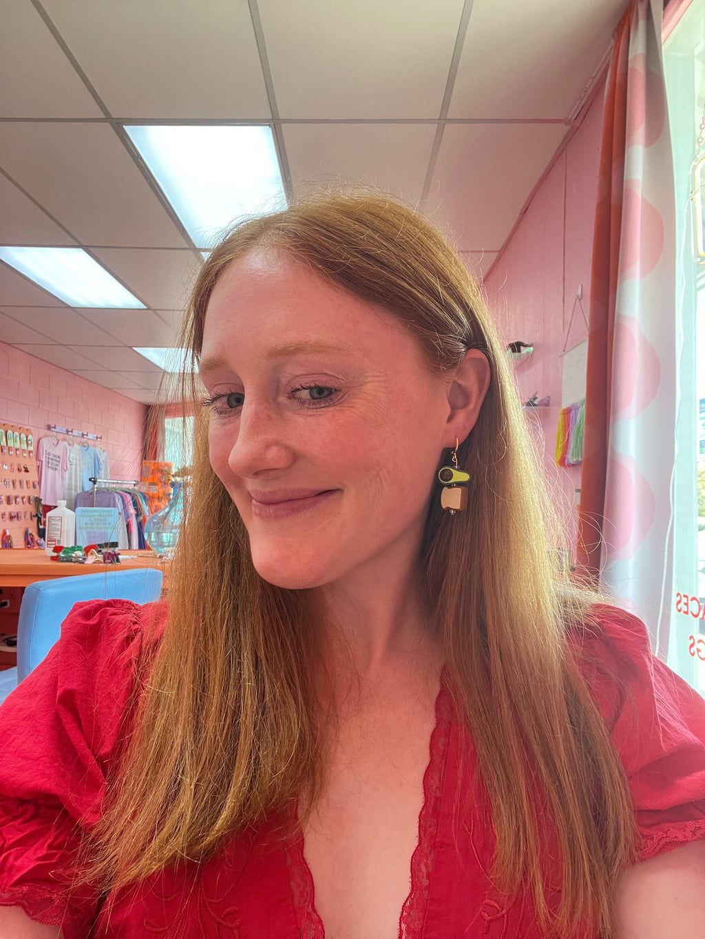 Avocado Toast Beaded Earrings