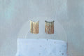 Silver Titanium Dance the Year Away Earring
